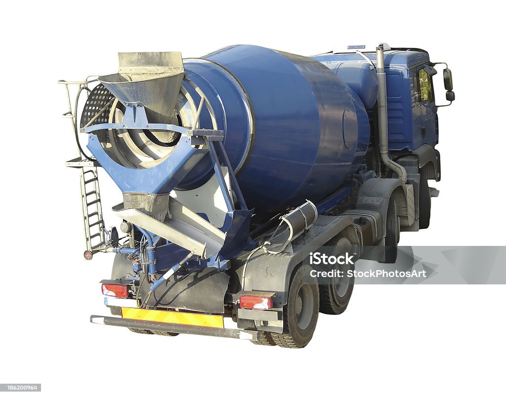 Mezclador de cemento camión - Foto de stock de Acróbata libre de derechos