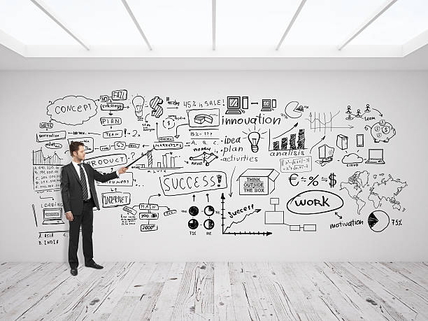 istock man pointing at business concept 186201078