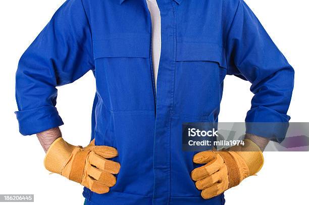 ブルーのカラーの労働者 - 1人のストックフォトや画像を多数ご用意 - 1人, エンジニア, オーバーオール