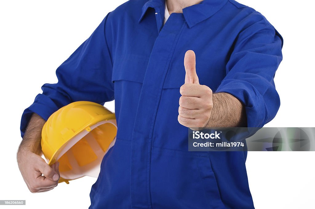 Blue-collar worker ". - Lizenzfrei Arbeiten Stock-Foto