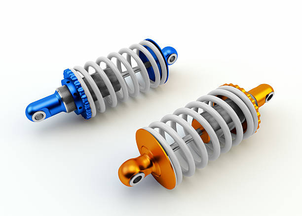 istock Sport Shock absorbers isolated on white background 186208166