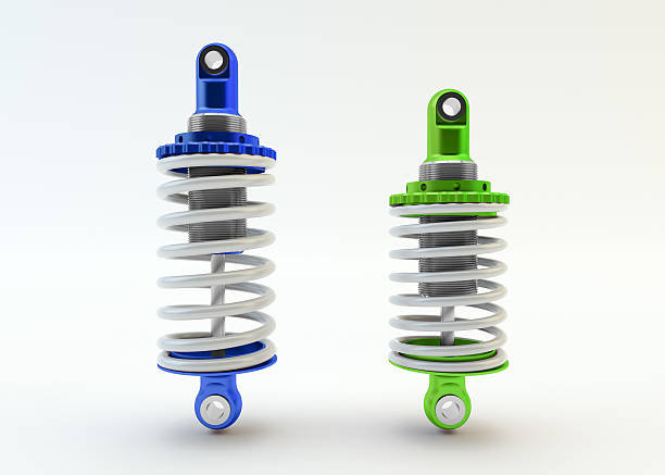 istock Sport Shock absorbers isolated on white background 186208167