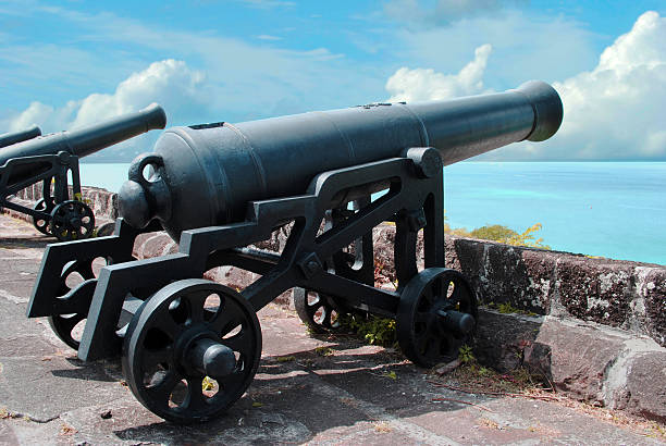 istock Cannons in St George's Fort Grenada 186209537