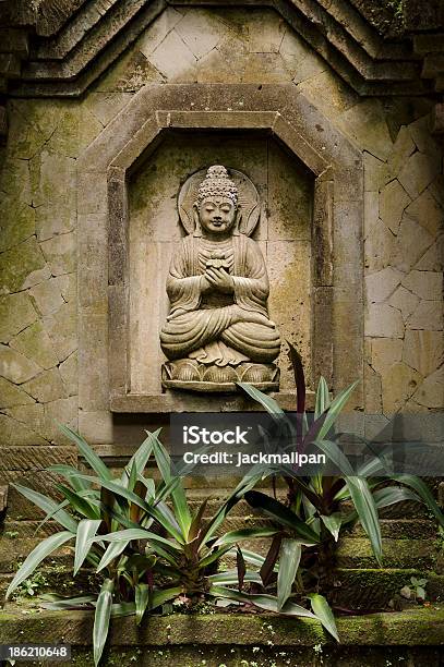 Stone Statue Of Buddha In Bali Indonesia Stock Photo - Download Image Now - Art, Art And Craft, Asia