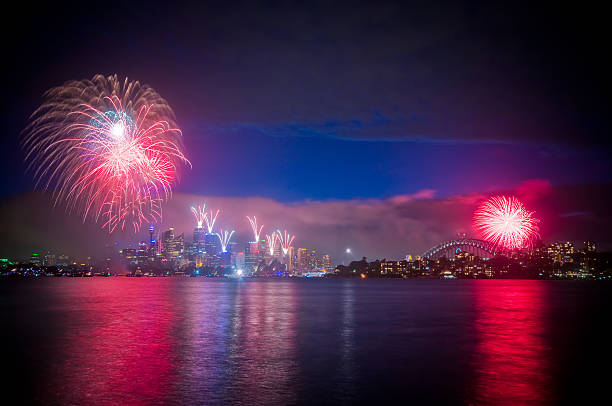istock Sydney New Years Eve Fireworks 186213079
