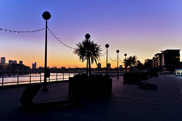 istock Promenade by the Thames River, London 186214579
