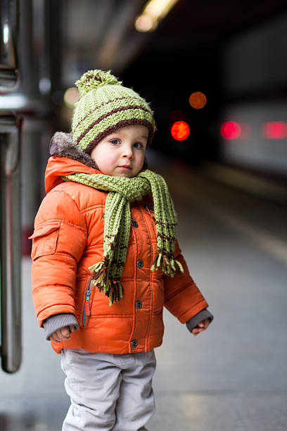 istock Boy in the subway station 186215419