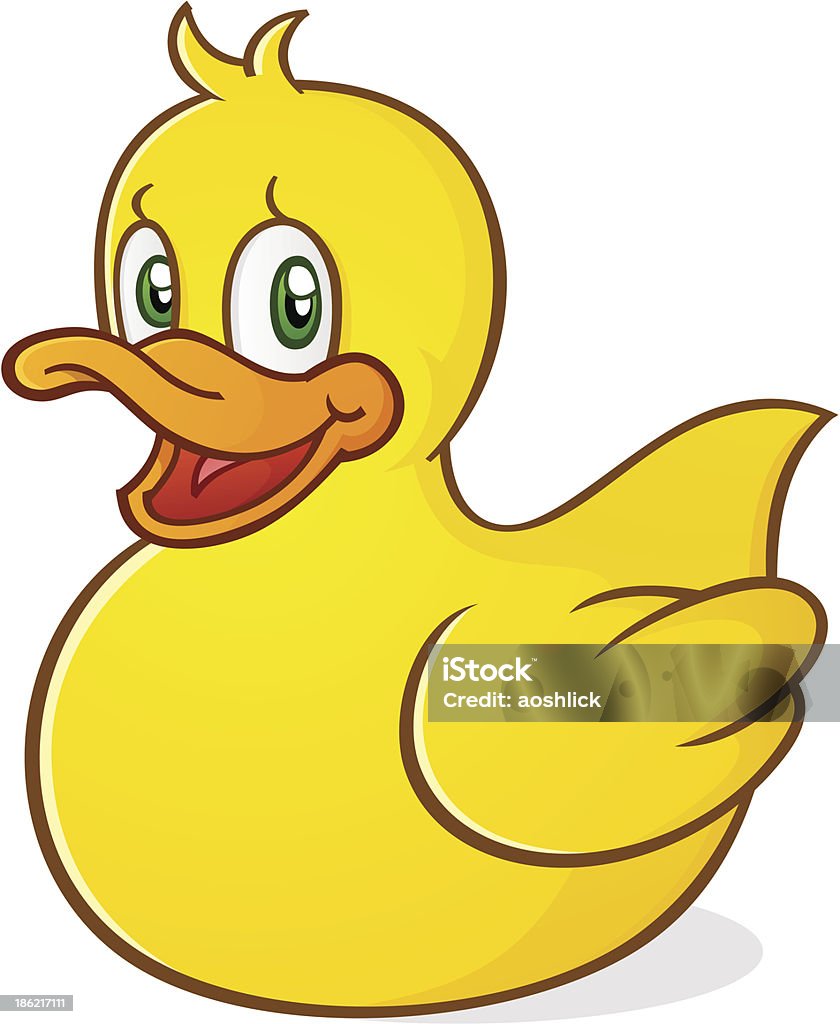 Rubber Duck Cartoon Character Stock Illustration - Download Image Now -  Rubber Duck, Characters, Animal - iStock