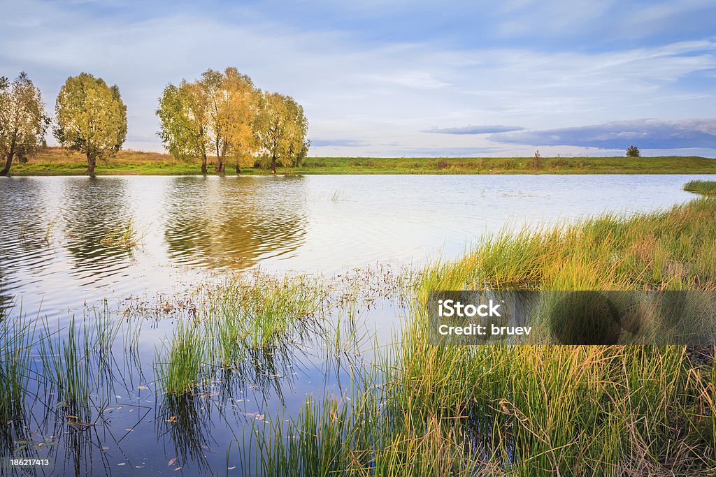 풍경, 강 및 Blue Sky - 로열티 프리 0명 스톡 사진