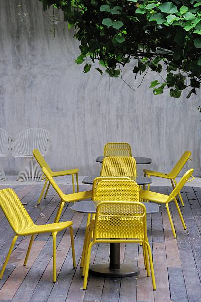 istock yellow steel chair 186218670