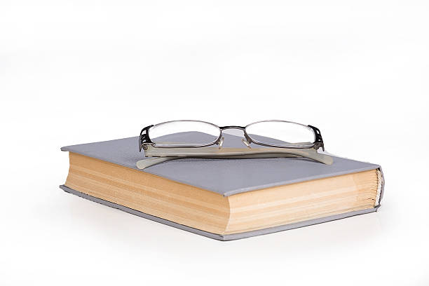 istock Books with glasses on it 186219423