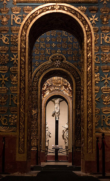 St John’s Co-Cathedral Nice cathedral in Valletta, Malta. Built by the Knights of Malta between 1573 and 1578 knights of malta stock pictures, royalty-free photos & images