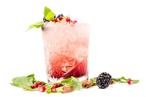 istock coctail with ice, berrys and mint 186221746