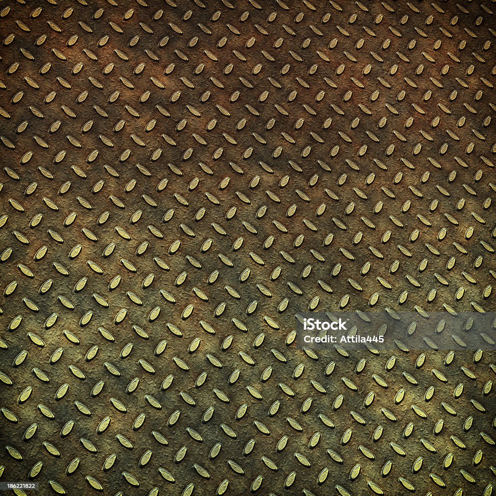 Grunge metal Diamant Platte Hintergrund oder Textur - Lizenzfrei Abstrakt Stock-Foto