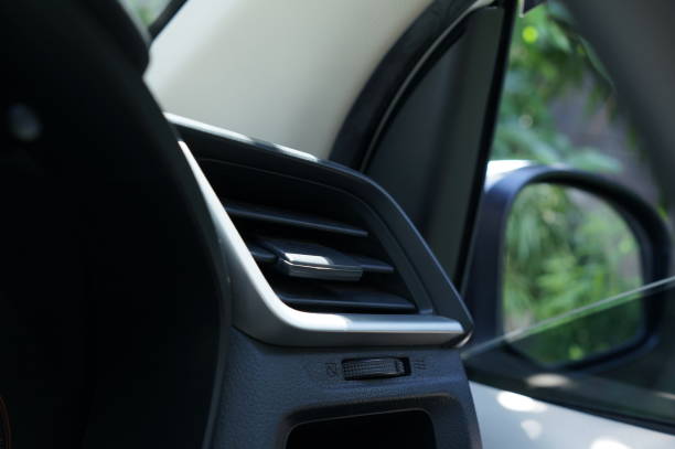 istock Car air conditioner or AC inside the interior dashboard. selective focus 1862222715