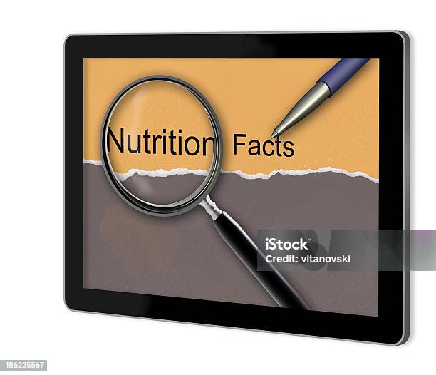 Fatti Di Nutrizione - Fotografie stock e altre immagini di Abbondanza - Abbondanza, Alimentazione sana, Blocco per appunti