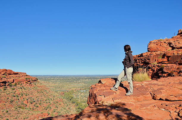 istock Woman Hiker Admiring the Scenery 186226136