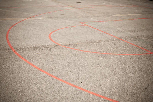 istock Basketball court 186226417