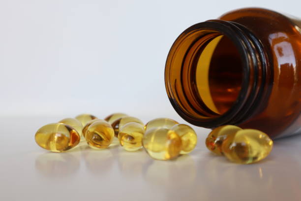 istock Omega-3 Capsules Isolated White Background 1862299475