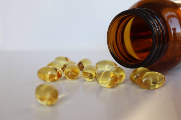 istock Omega-3 Capsules Isolated White Background 1862299494