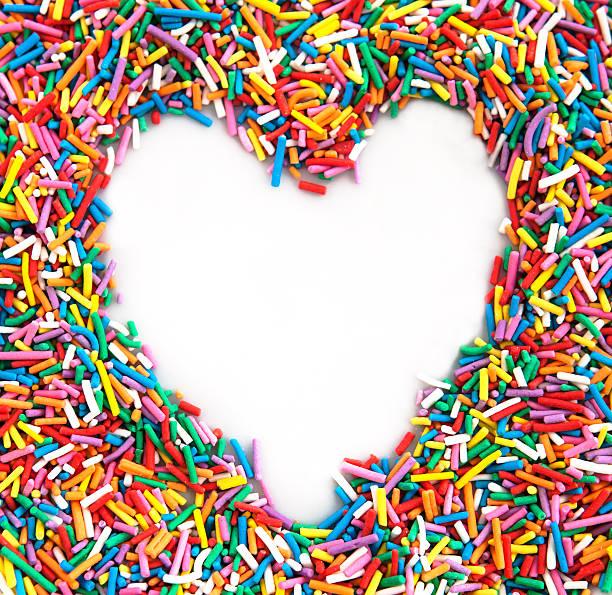 istock Pastry decoration heart-shaped 186231023