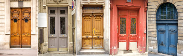 istock Paris' door collection 186231169