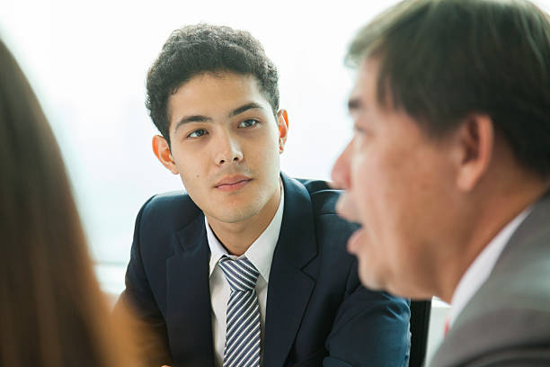 istock Business people in meeting room 186232308