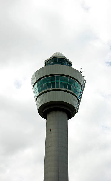 istock Amsterdam airport tower 186232452