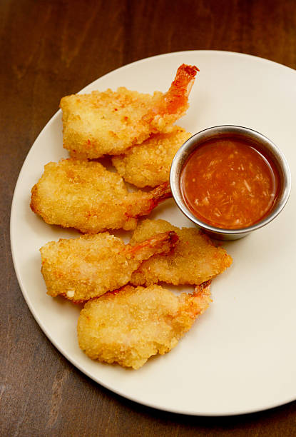 istock fried shrimp and chili sauce 186233089