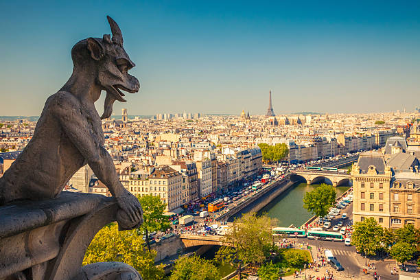 istock Gargoyle on Notre Dame Cathedral 186233745
