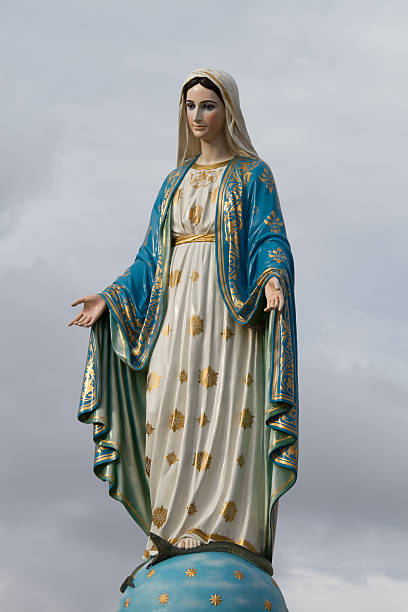 istock Statue of the Virgin Mary. 186235267