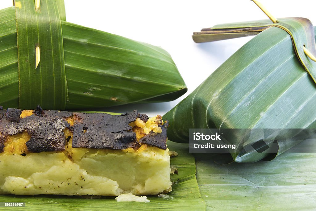 .  Thai-Dessert-Pakete aus Bananenblätter - Lizenzfrei Asien Stock-Foto