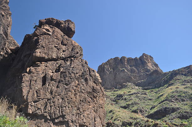 istock Mountains at Soria, Gran Canaria 186239652