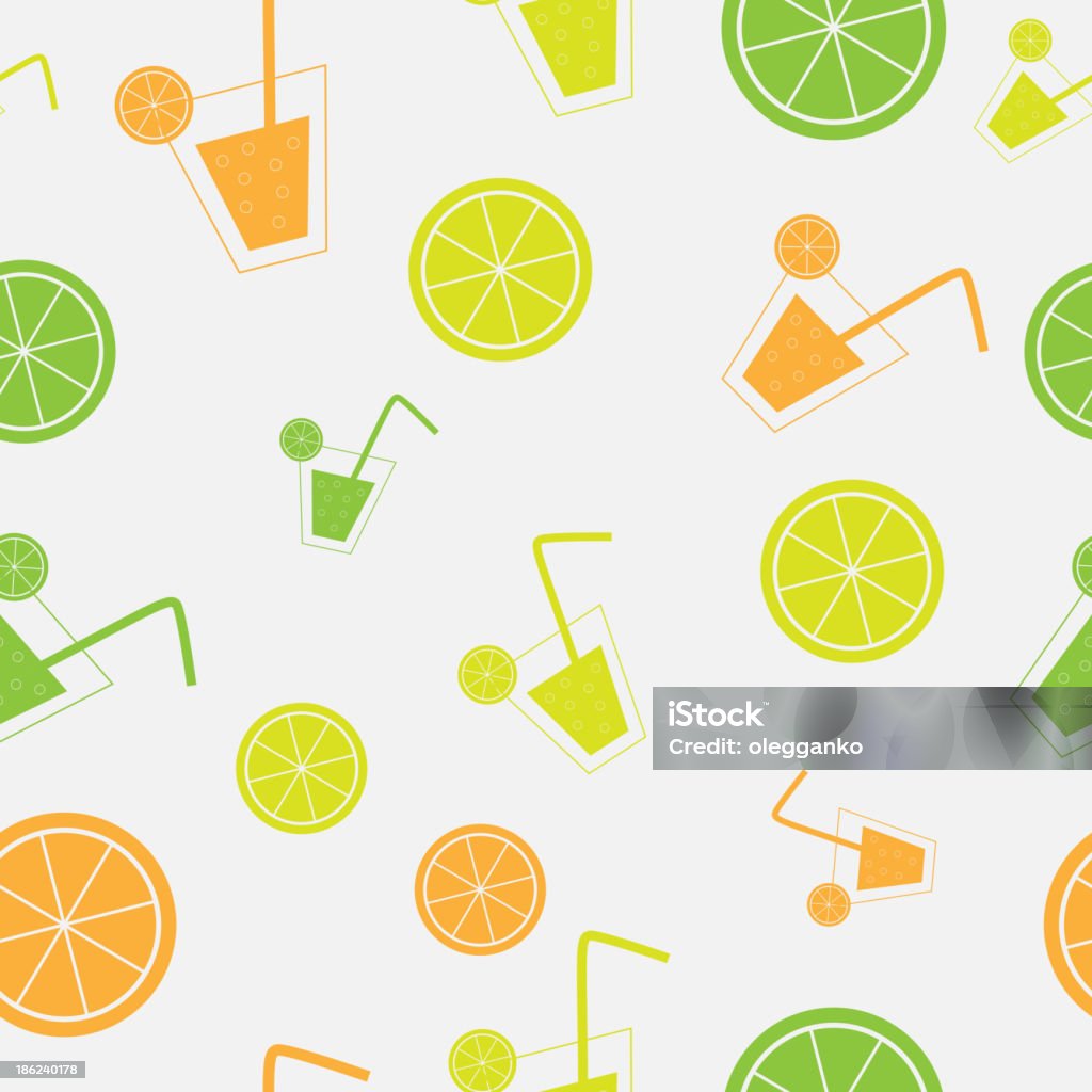 citrus Cocktail seamless pattern background vector illustration citrus Cocktail seamless pattern background vector illustration. EPS10. Contains transparent objects used for shadows drawing, glare and background. Background to give the gloss. Abstract stock vector