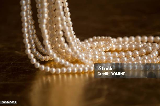 Pearls And Necklace Stock Photo - Download Image Now - Abstract, Bead, Beauty