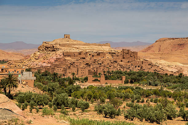 асит бен haddou, maroc - atlas gebirge стоковые фото и изображения