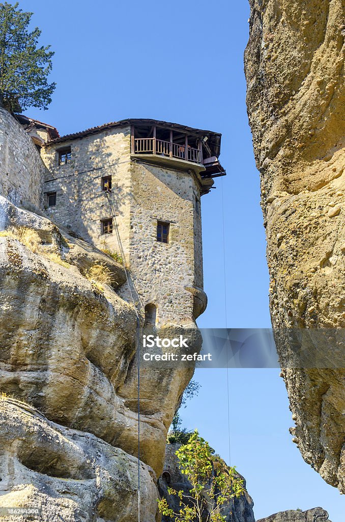 Monastero di Meteora, Greech - Foto stock royalty-free di A forma di croce