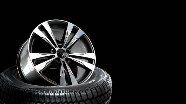 istock Aluminum alloy wheel 1862451030
