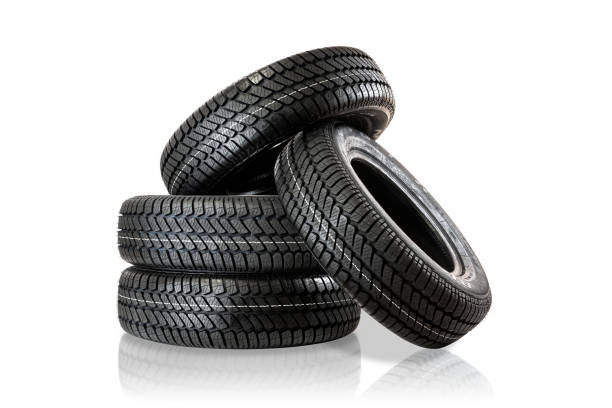 istock Set of four wheels 1862461381