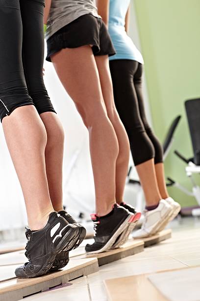 istock Muscular female legs 186246564
