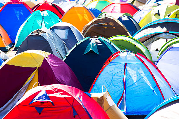 Music Festival Campsite