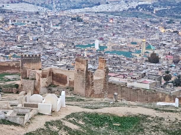 istock panoramic view of Fez from the Marinid tombs 1862470226
