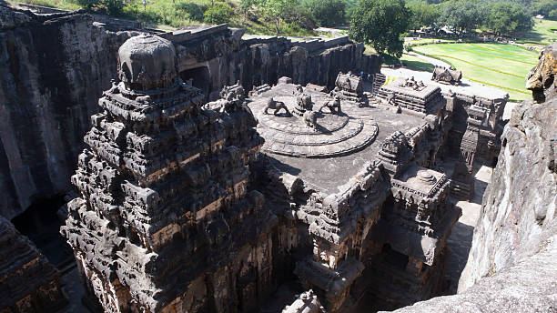 istock Ellora caves. India 186247692