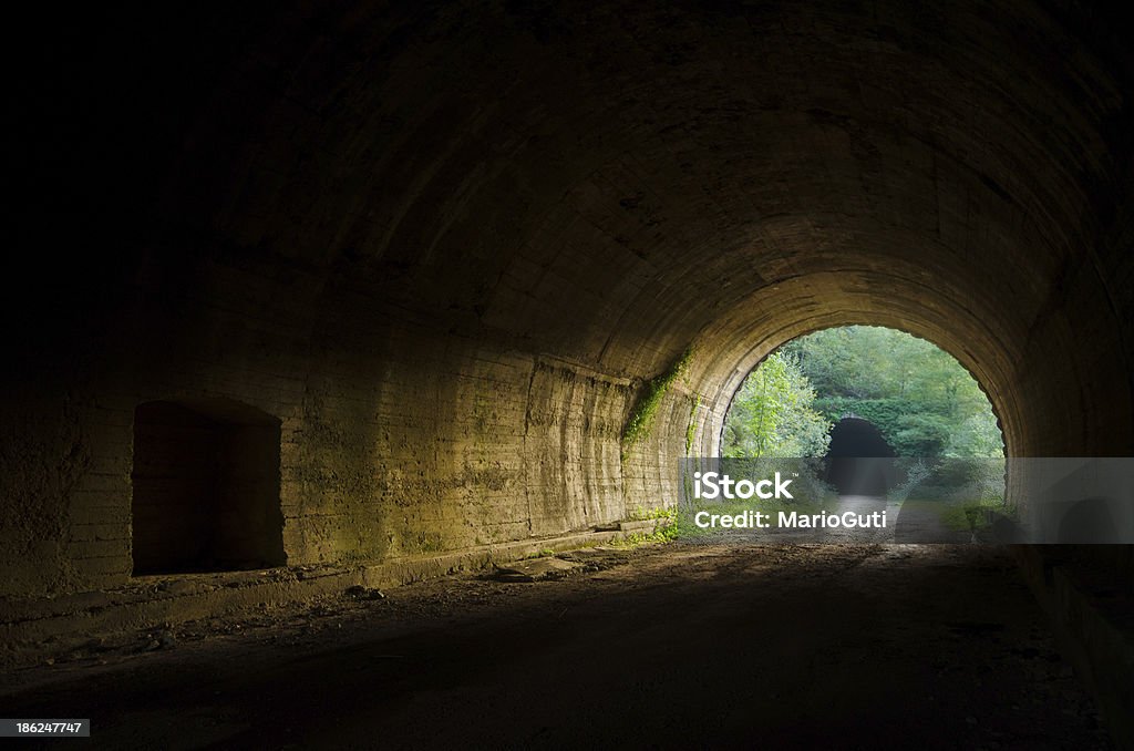 Tunnel bei Sonnenuntergang - Lizenzfrei Ende Stock-Foto