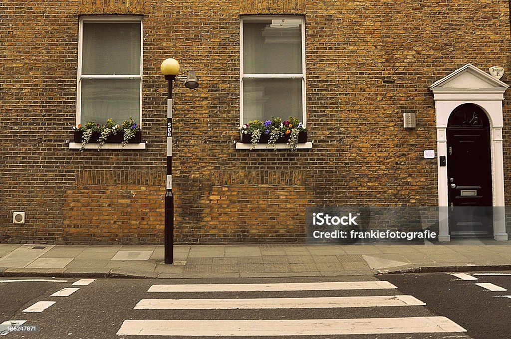 Pasy dla pieszych w Londynie ulicy - Zbiór zdjęć royalty-free (Kwiat - Roślina)