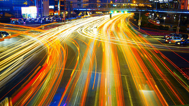 istock moving car with  city 186249373