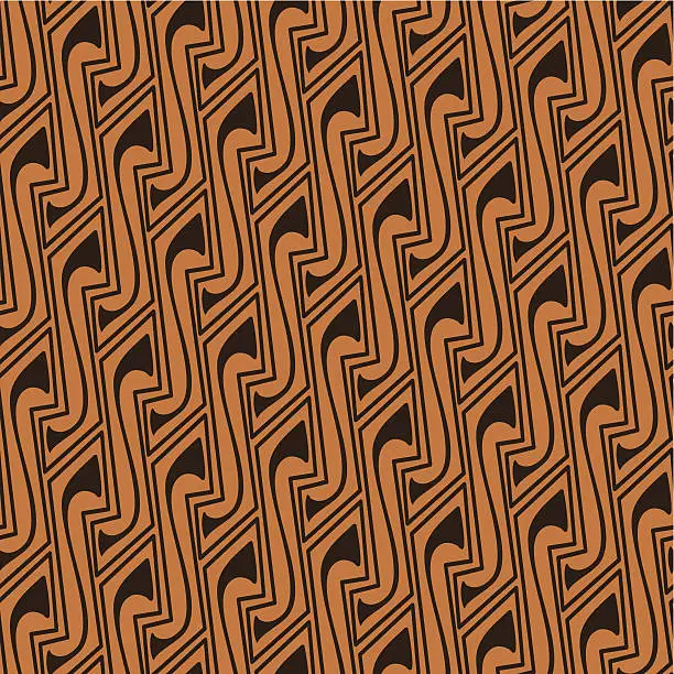 Vector illustration of afrika pattern
