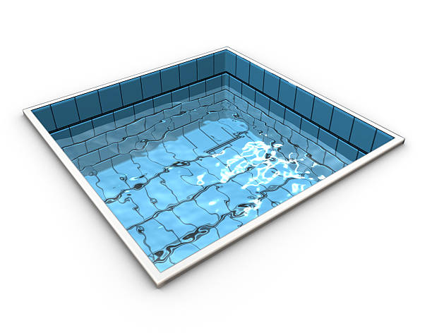 istock 3d funny representation of a swimming pool 186250873