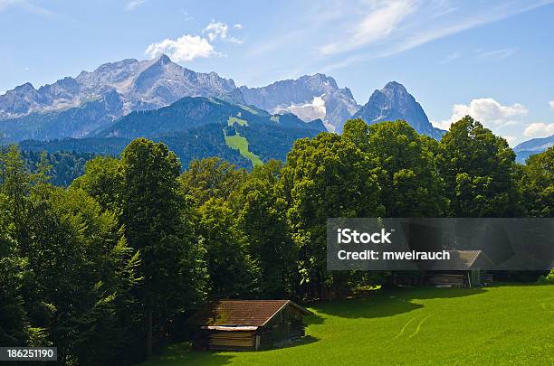 Blick Ü B E R Das Wettersteingebirge 0명에 대한 스톡 사진 및 기타 이미지 - 0명, 가르미슈-파르텐키르헨, 관광 리조트