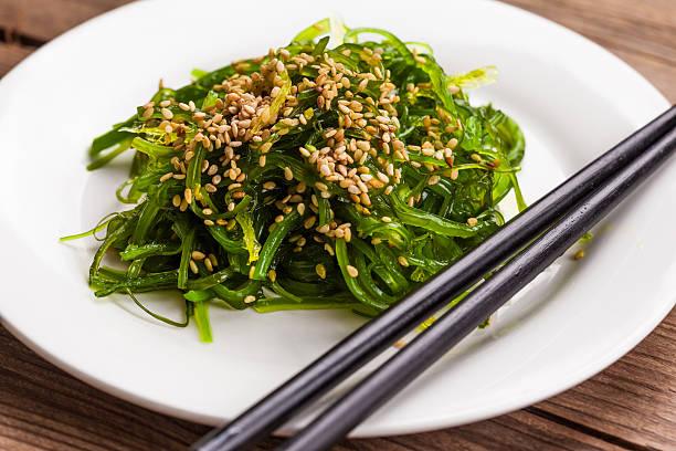 istock japanese Chuka Wakame seaweed salad 186257780